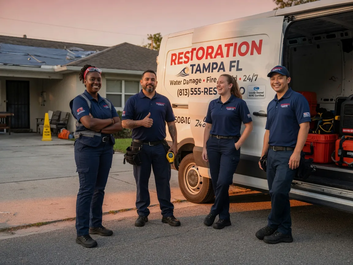 Water Damage Restoration company in Shirland, IL